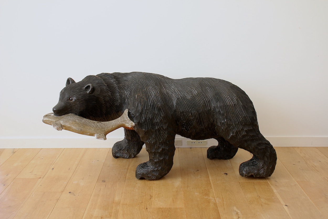 Wood Carving Bear 木彫り熊 ウッドカーヴィング クマ | FEM TRE NOLL