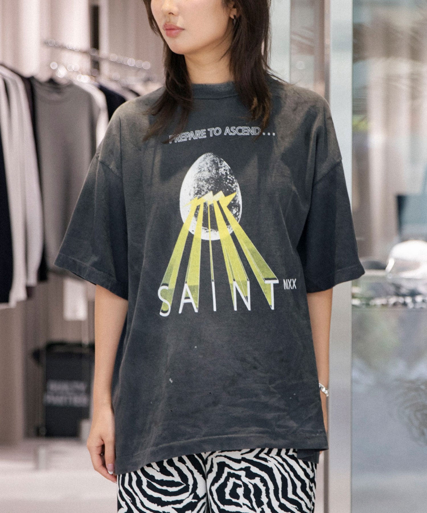 SS TEE / EGG - SAINT MXXXXXX (セントマイケル) - tops (トップス