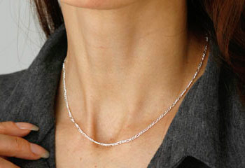 フィガロチェーン - シルバーアクセサリー専門店 シルバークロス