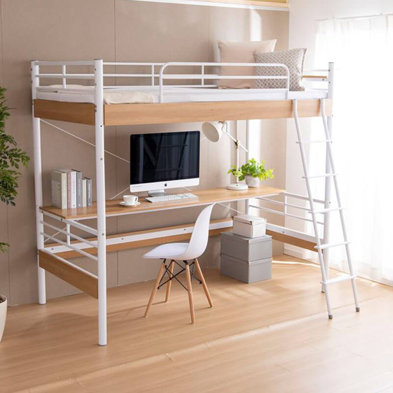 ロフトベッド 机付き 大人 180cm ハイタイプ 一人暮らし - flatoo