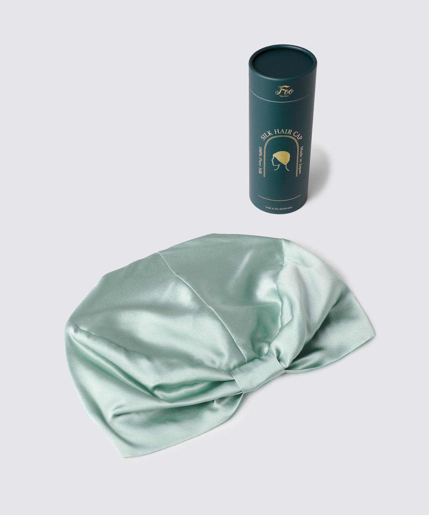Foo Tokyo 公式ストア | シルクヘアキャップ ミントグリーン