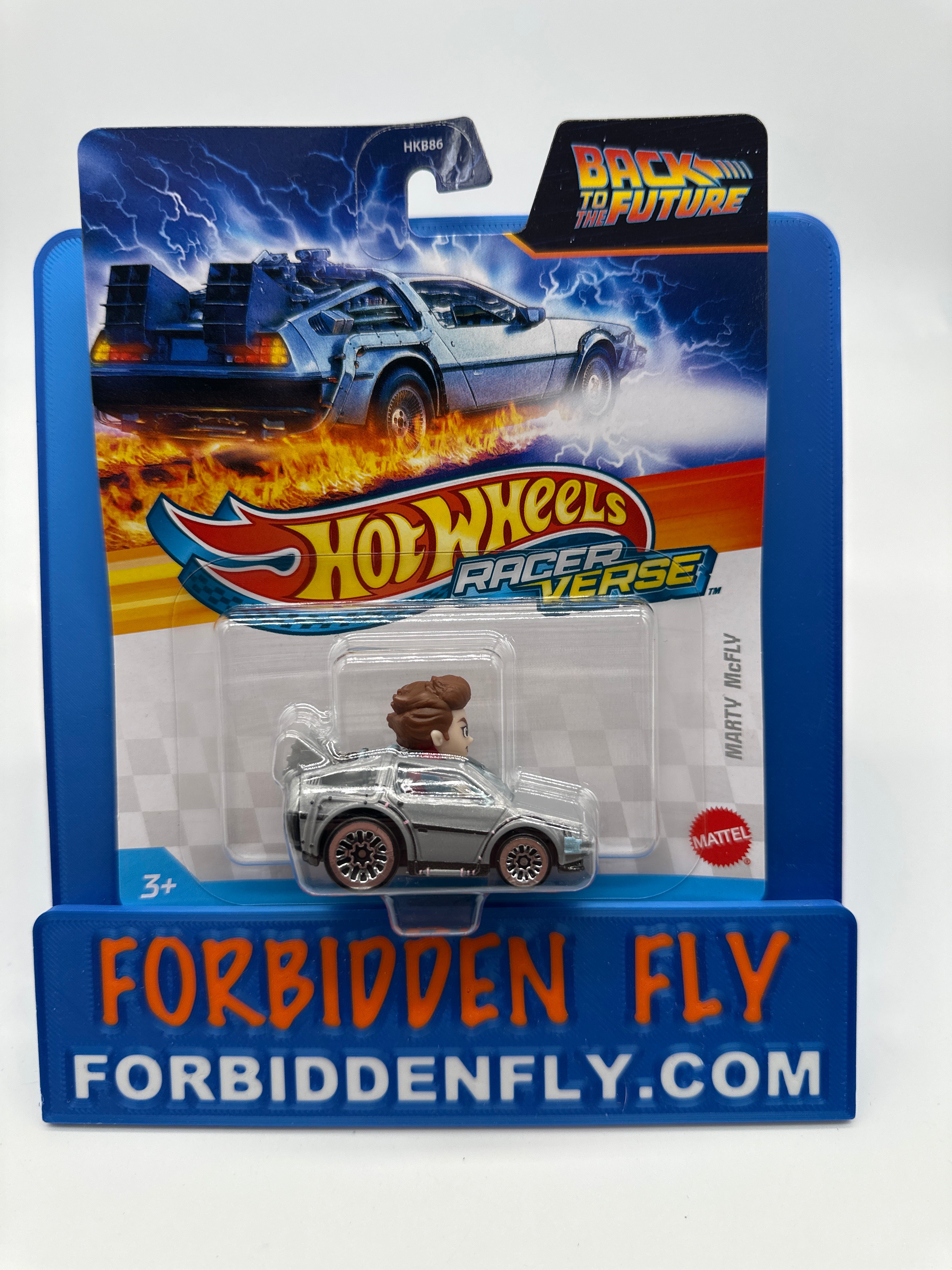 Hot Wheels - 2025 Racer Verse - Back To The Future - Marty McFly