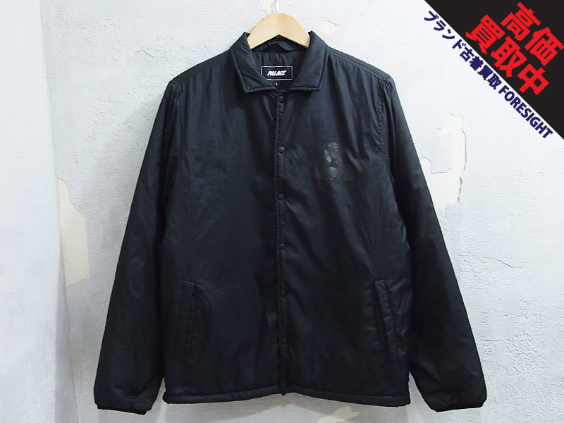 PALACE Skateboards 'Thinsulate Coach Jacket'コーチジャケット 黒