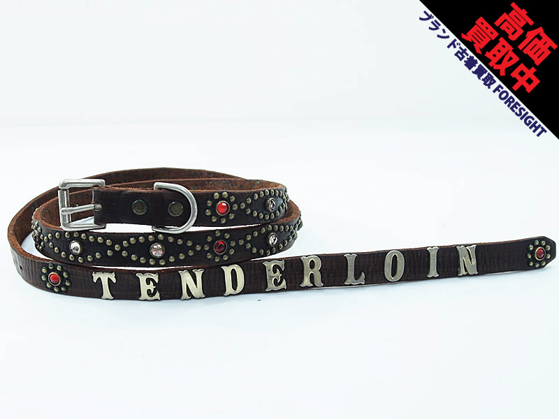 TENDERLOIN×HTC 本店限定 'T-STD BLT'スタッズベルト ナロー 細ベルト
