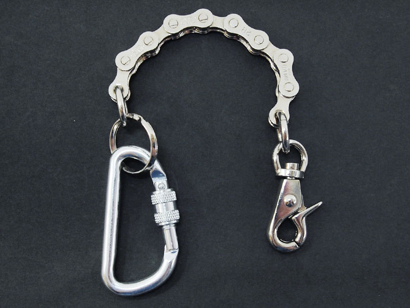 PORTER 'BICYCLE CHAIN SHORT'バイシクル チェーン ショート SILVER