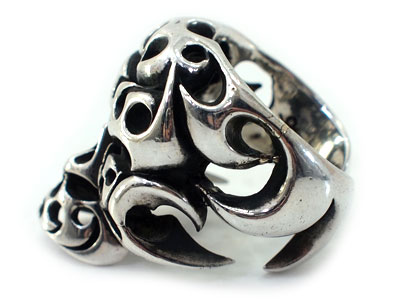 TENDERLOIN 'BORNEO SKULL RING'ボルネオスカルリング 指輪