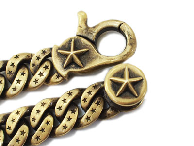 CALEE スターチェーンバングル ブレスレット キャリー M - ブランド