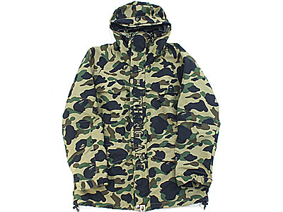 A BATHING APE '1ST CAMO'スノボジャケット カモ BAPE L アベイシング