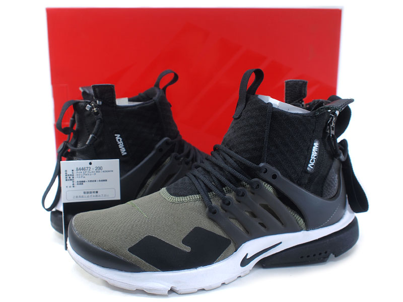 送料込み xxs nike acronym air presto mid
