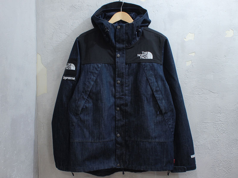 Supreme×THE NORTH FACE 'TNF Denim Dot Shot Jacket'デニム ドット