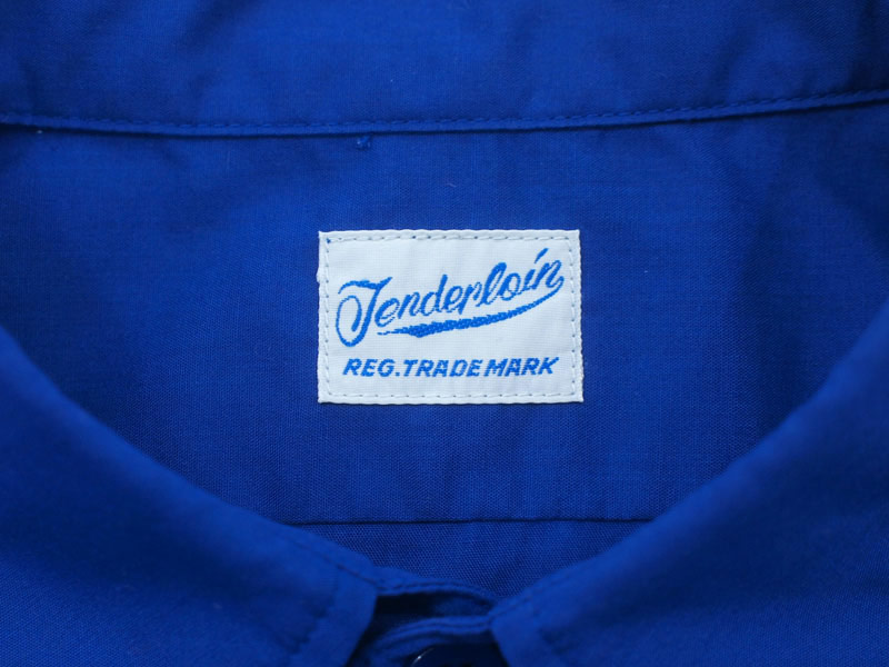 TENDERLOIN 本店限定 'T-WORK SHT PP'半袖 ワークシャツ ワッペン S