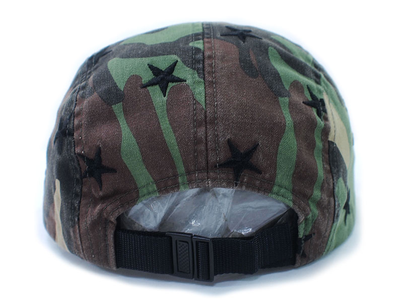 Supreme 'Stars Camp Cap'キャンプキャップ 星柄 スター ウッドランド