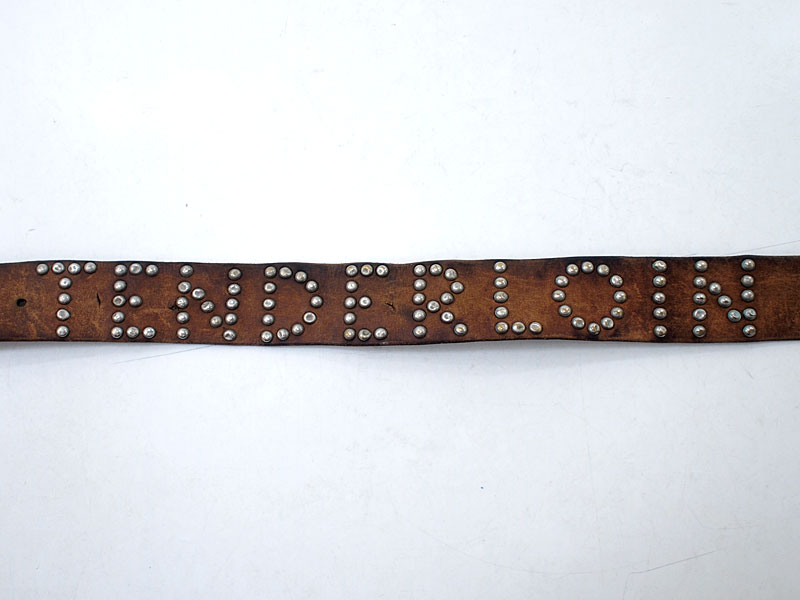 TENDERLOIN×HTC 本店限定 'T-STUD BLT'スタッズベルト ヴィンテージ