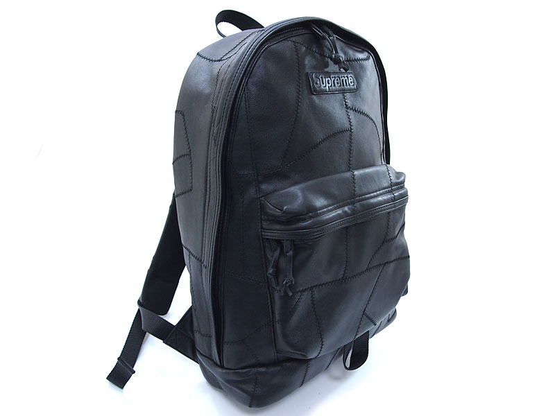 Supreme 'Patchwork Leather Backpack'パッチワーク レザー バック