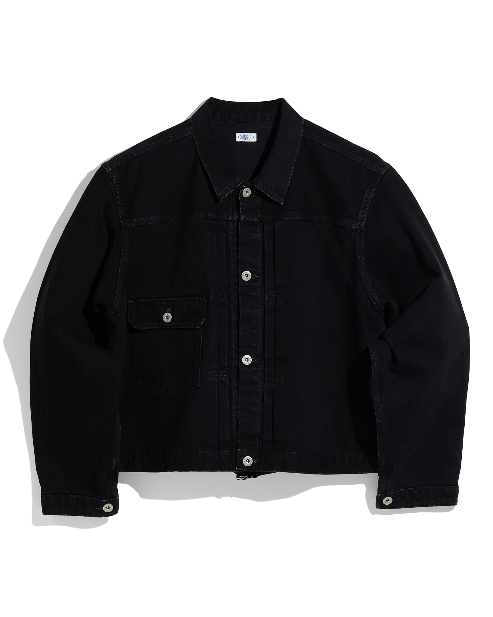 BLACK DENIM TRACKER JACKET 1st TYPE（ブラックデニムトラッカー