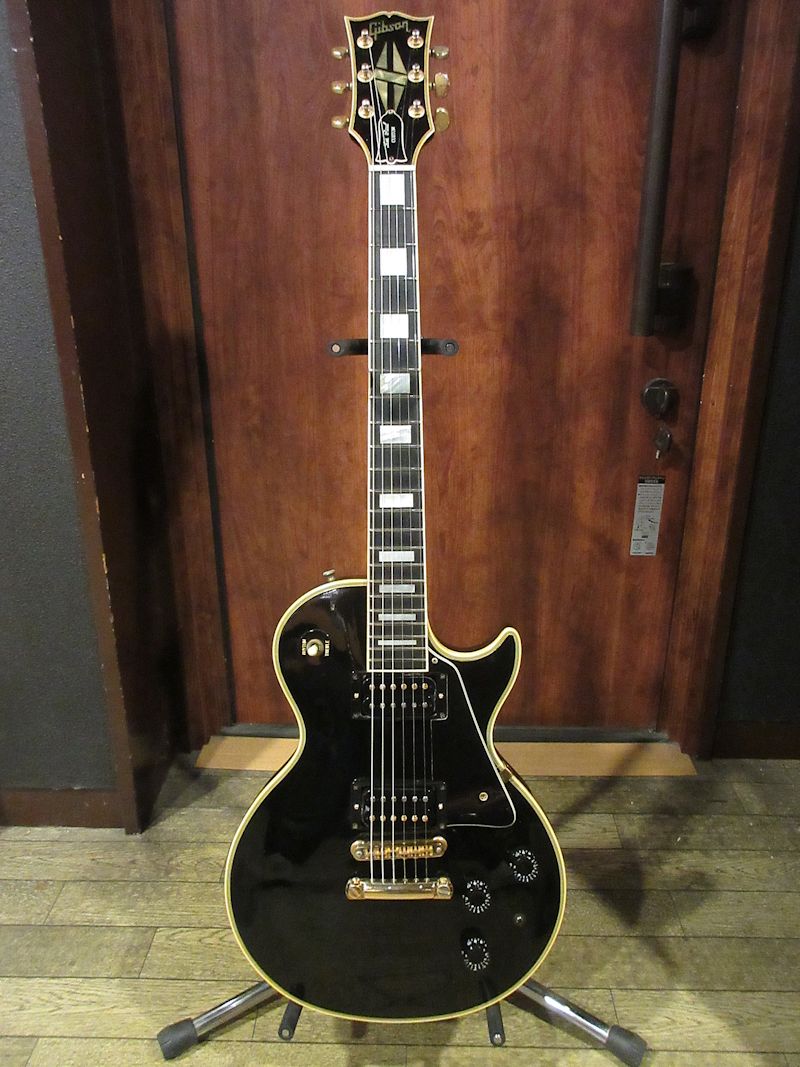 1988 Gibson Les Paul Custom Lite Ebony Black - ヴィンテージギター