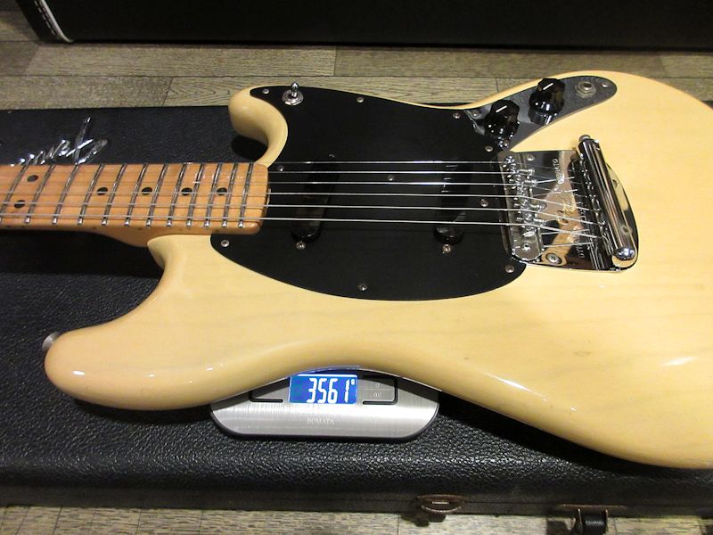 1978 Fender Mustang Blond/Maple - ヴィンテージギター買取り・販売の