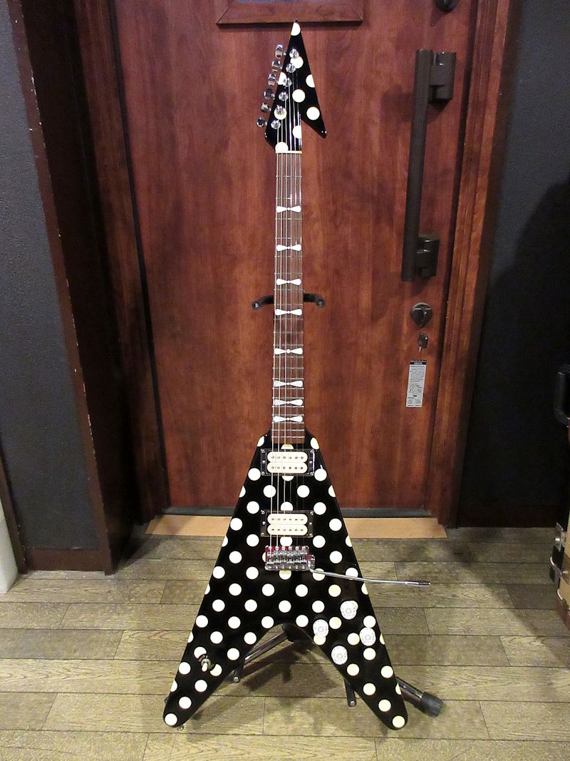 90s Fernandes FV-105RR Randy Rhoads Polka Dot V - ヴィンテージ