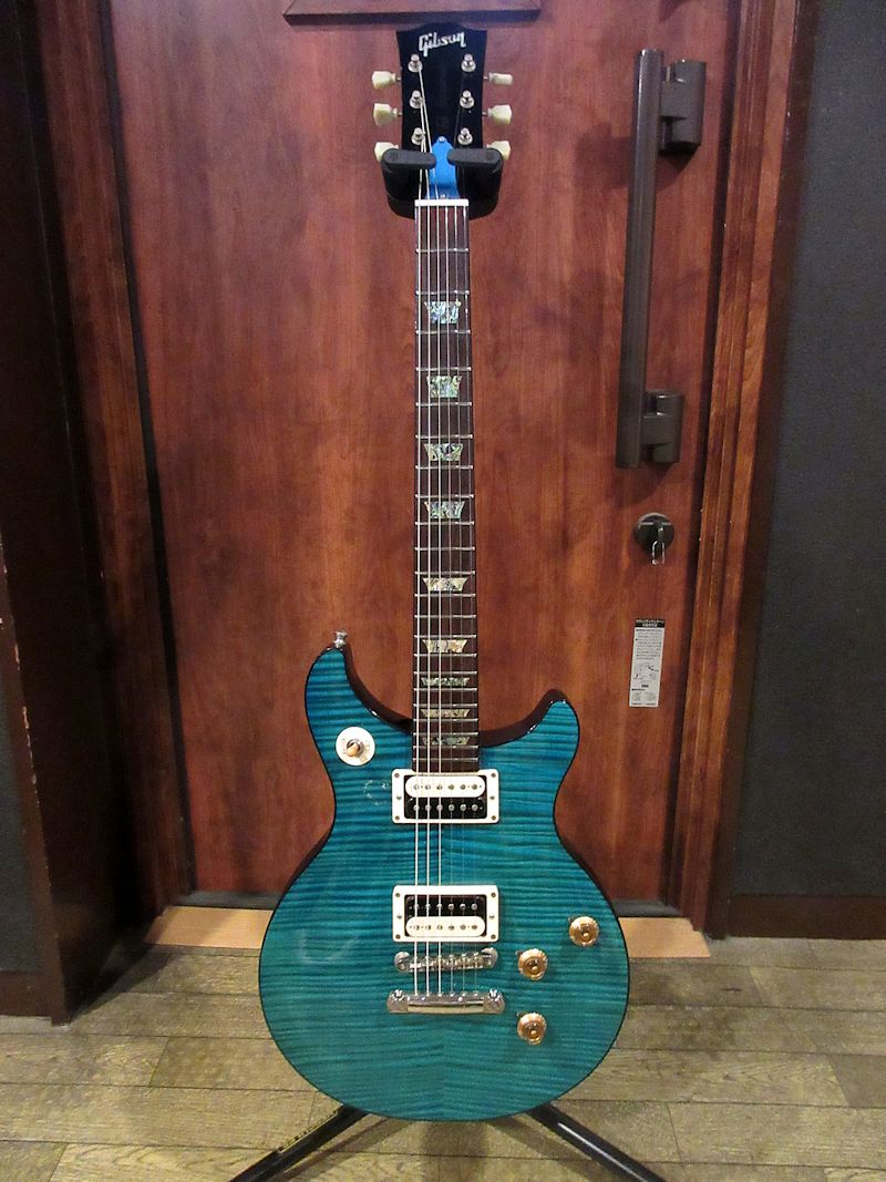 ギター Gibson Tak DC Aqua Blue 1st Edition Gibson Custom Shop Tak
