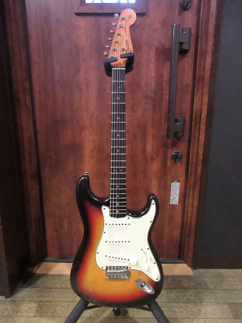 1963 Neck+Mid '60s Body Fender Stratocaster Sunburst