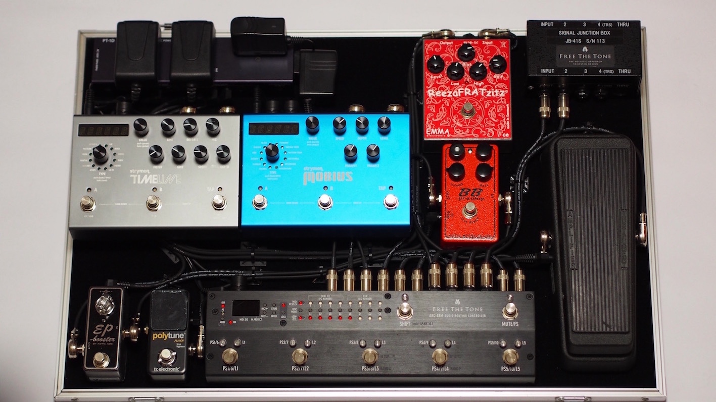 スイッチャーと MIDI のあるボード製作 | ギターのレシピ