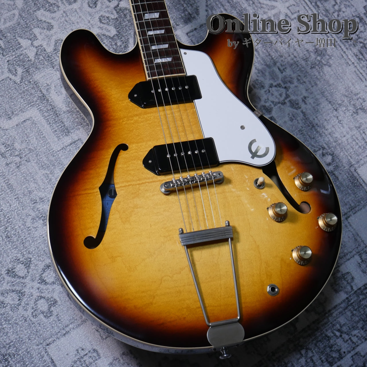 USED 2021 Epiphone USA Casino Vintage Sunburst – ギターバイヤー