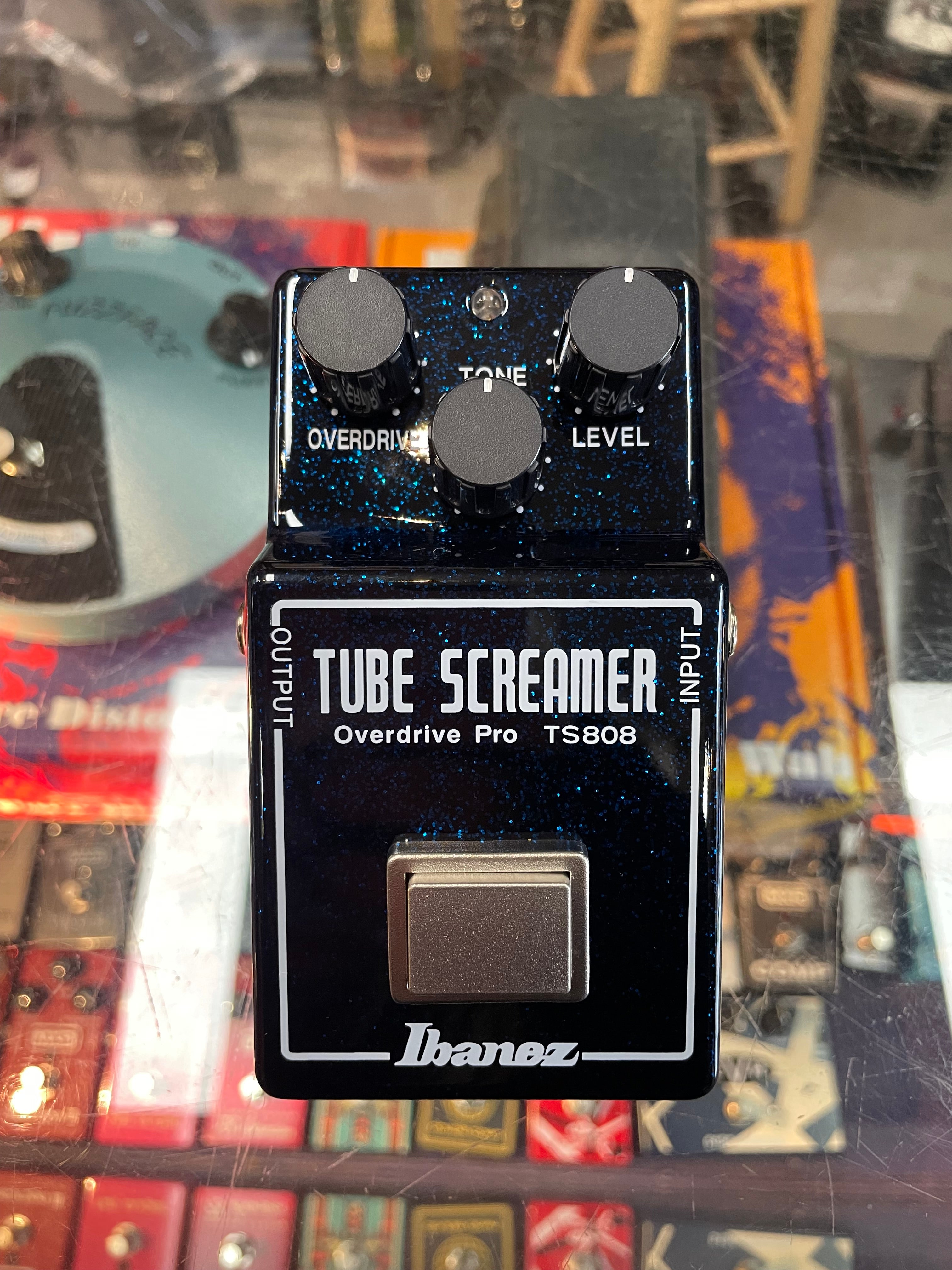 Ibanez TS808 45th Anniversary Tube Screamer Pedal Sapphire Blue