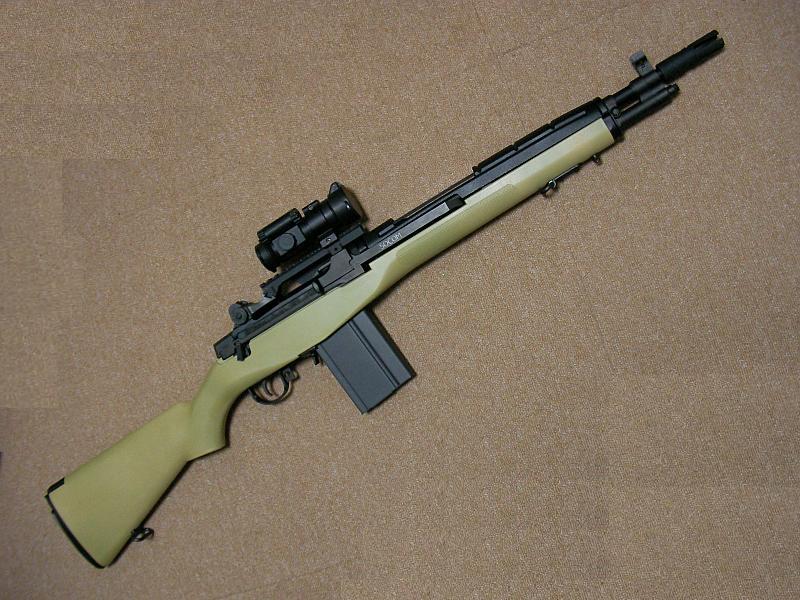 東京マルイ M14SOCOM (vol.7) 〜イメチェン！タンカラーストック - GUN