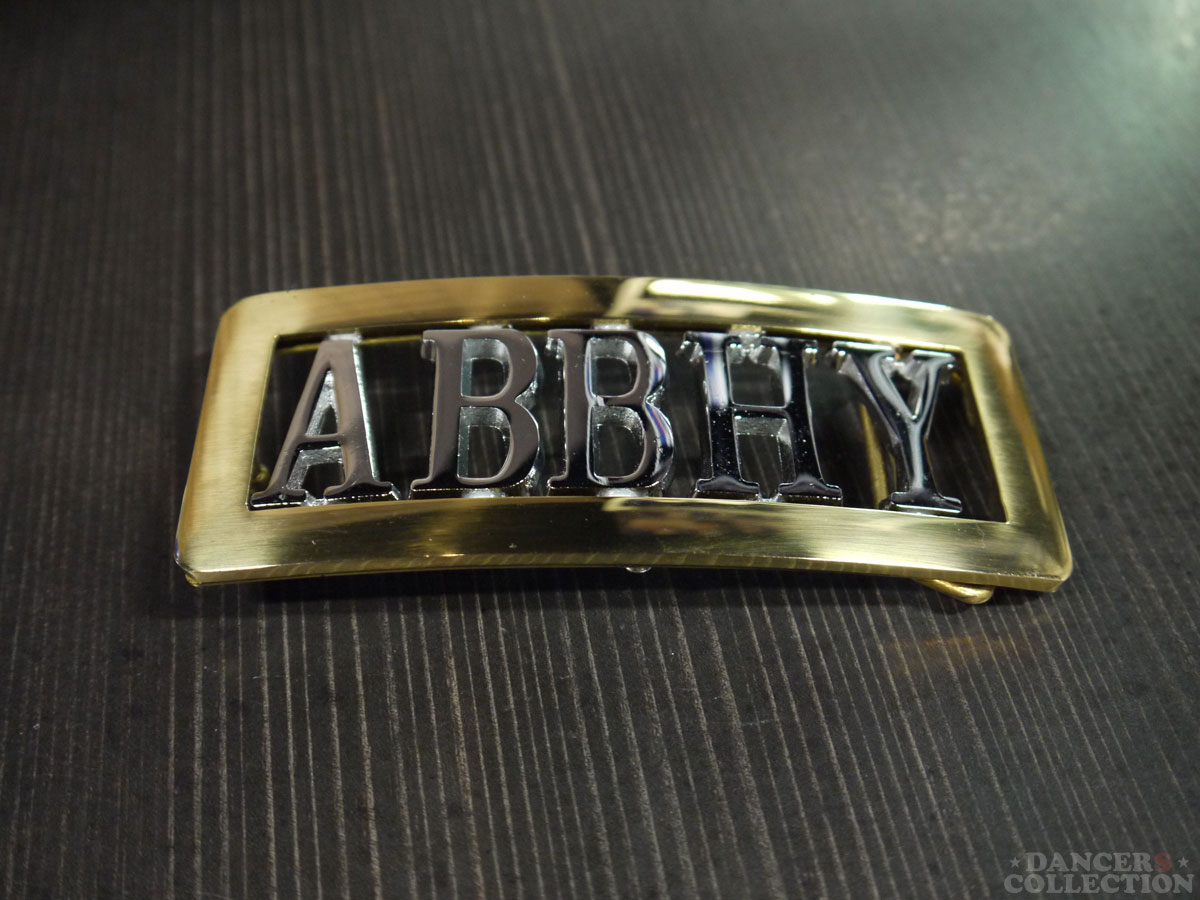 ネームバックル - Name Buckle - バロン(BARON)社 - ダンサーズ