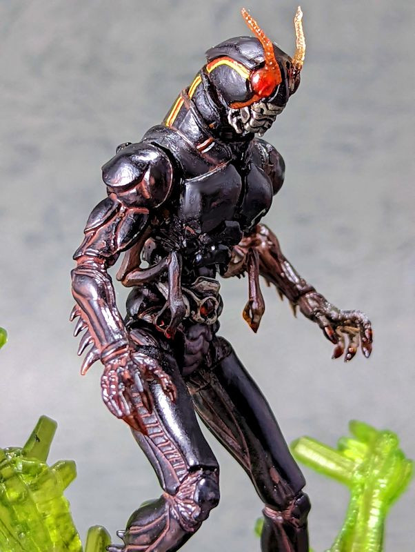 玩栗犬と、S.I.C.匠魂 Black ＆ バトルホッパー | 玩栗犬 真ホビー