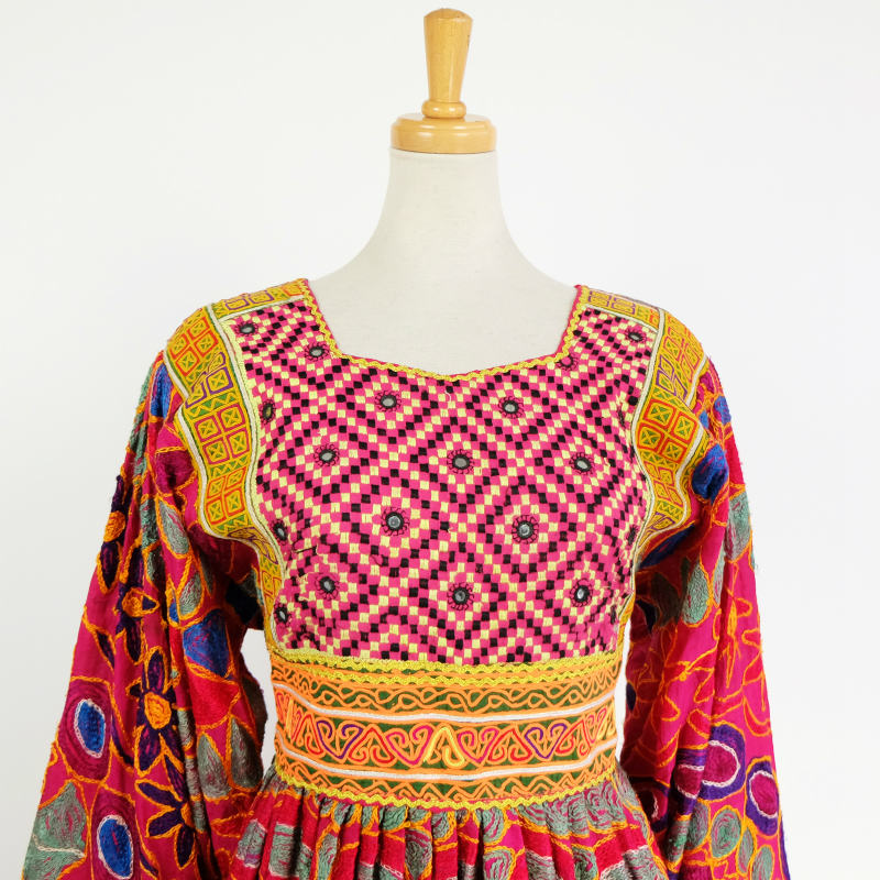 アフガニスタン古布ドレス A｜マライカ公式通販