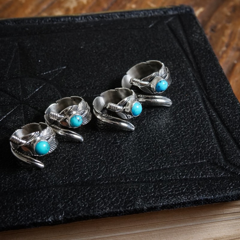 ◇size ハーヴィーメイス ターコイズ フェザーリング｜マライカ公式通販