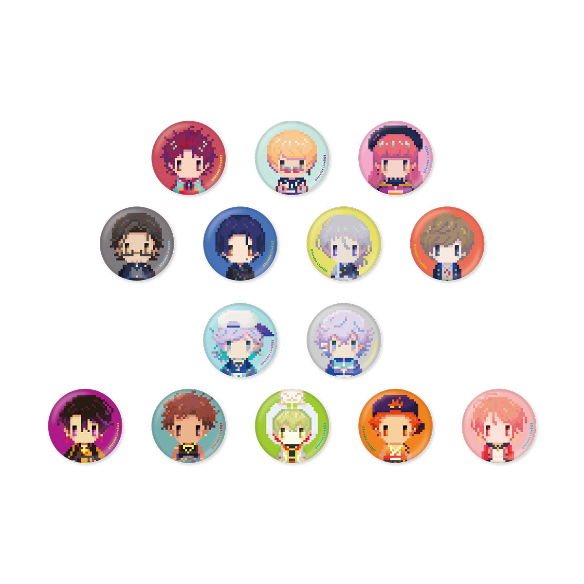 Paradox Live ドットアート 缶バッジVer.1（ブラインド） – GCRESTORE