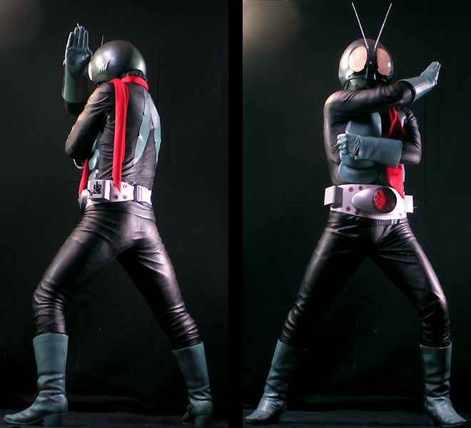 海洋堂】 ハイパーソフビ 仮面ライダー旧1号 TypeⅡ プロップ改修ver