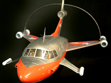 ハセガワ1/72・ジェットビートルW ハイドロ ジェネード サブ ロケット