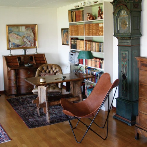 BKFチェア / ブラウンレザー / cuero クエロ [ BKF Chair バタフライ