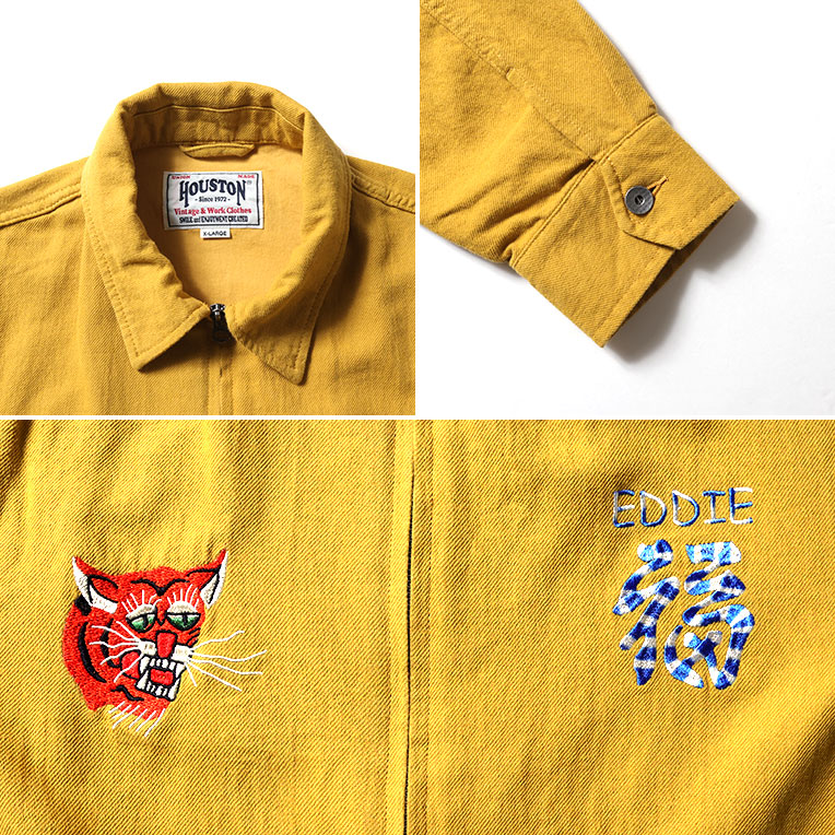 HOUSTON / ヒューストン 51353 COTTON LINEN VIETNAM JACKET (MAP