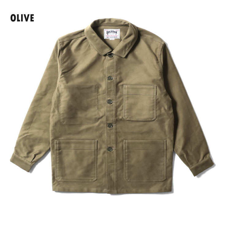 HOUSTON / ヒューストン 51464 GIZA MOLESKIN FRENCH WORK JACKET