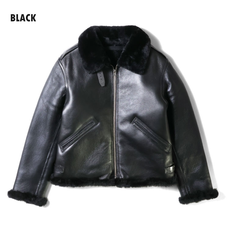 HOUSTON / ヒューストン 8232 MOUTON B-6 FLIGHT JACKET / ムートンB-6