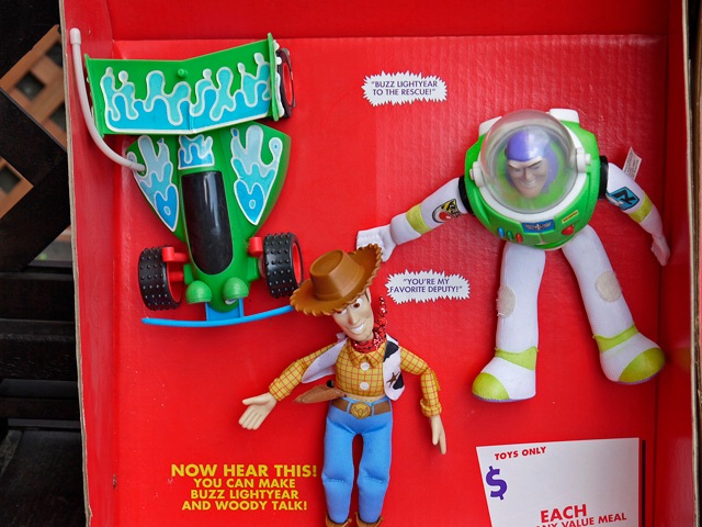 TOY STORY BURGER KING Display box トイストーリー バーガーキング