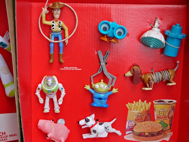 TOY STORY BURGER KING Display box トイストーリー バーガーキング