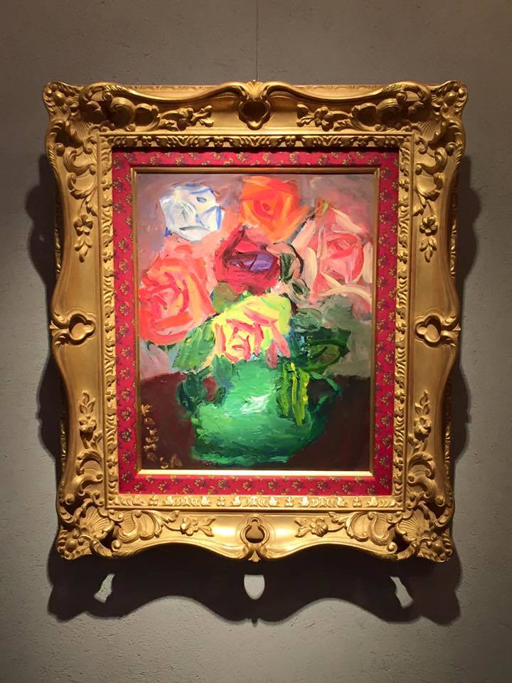 中川一政 薔薇 ｜ 名古屋 北岡技芳堂