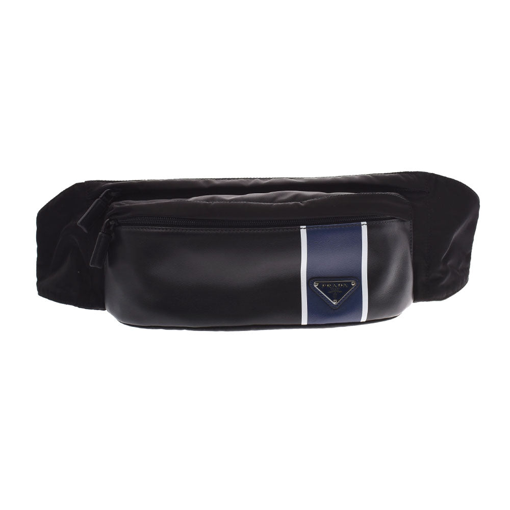 プラダ 黒/青 ユニセックス ボディバッグ 2VL132 PRADA – 銀蔵オンライン