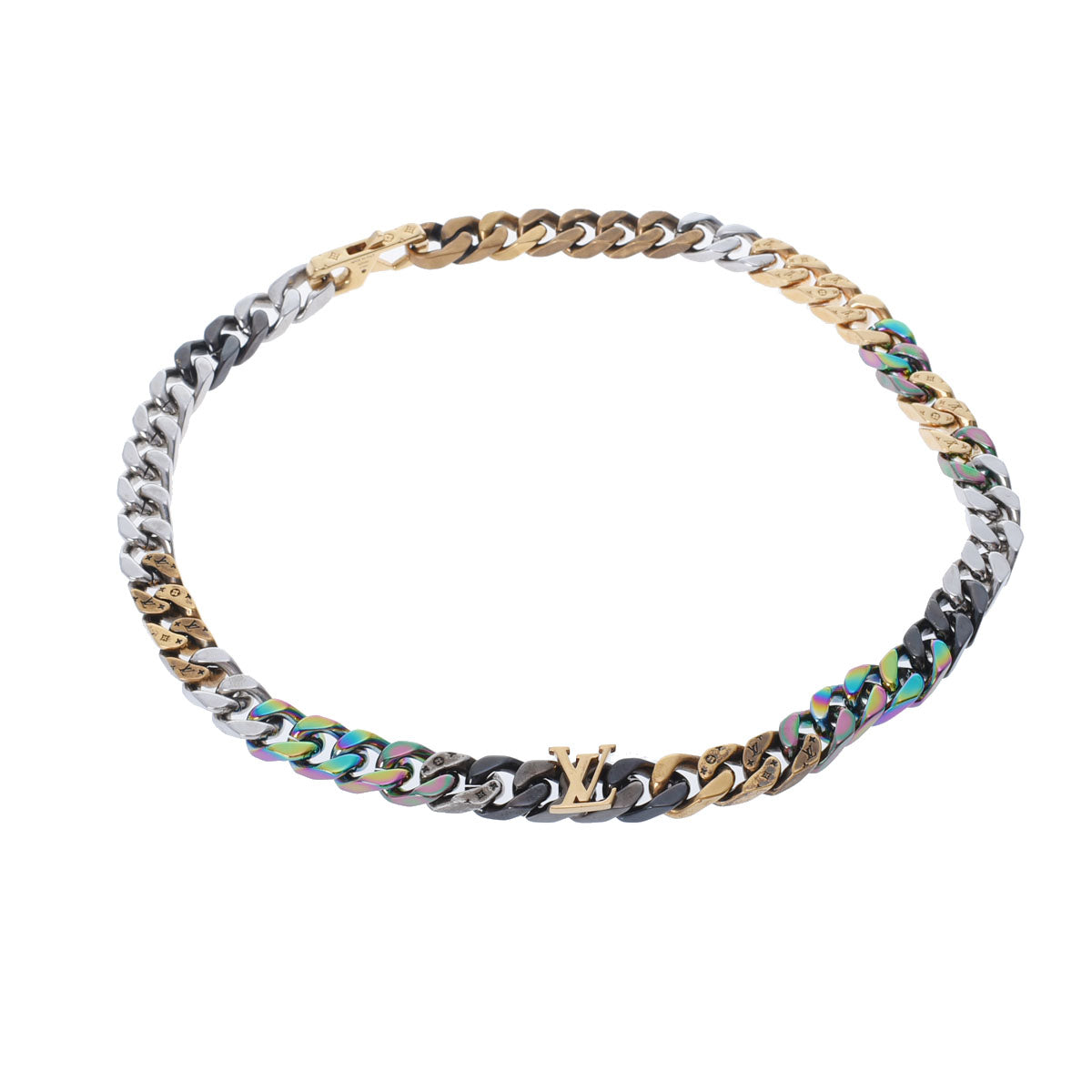 ルイヴィトンコリエ チェーン リンクス パッチーズミニ マルチカラー