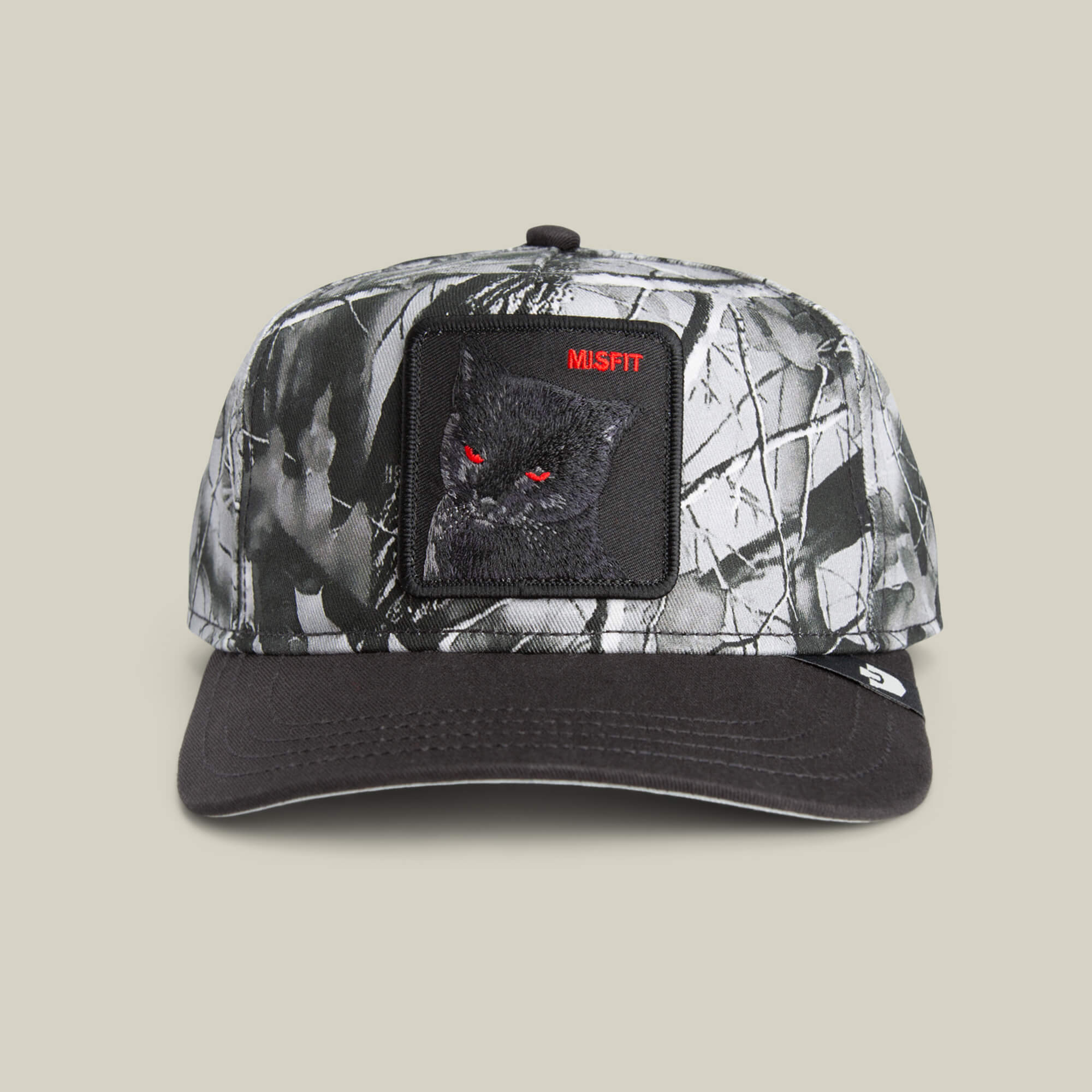 Goorin Misfit Camo Low Profile Trucker Hat, Void Camo, One Size