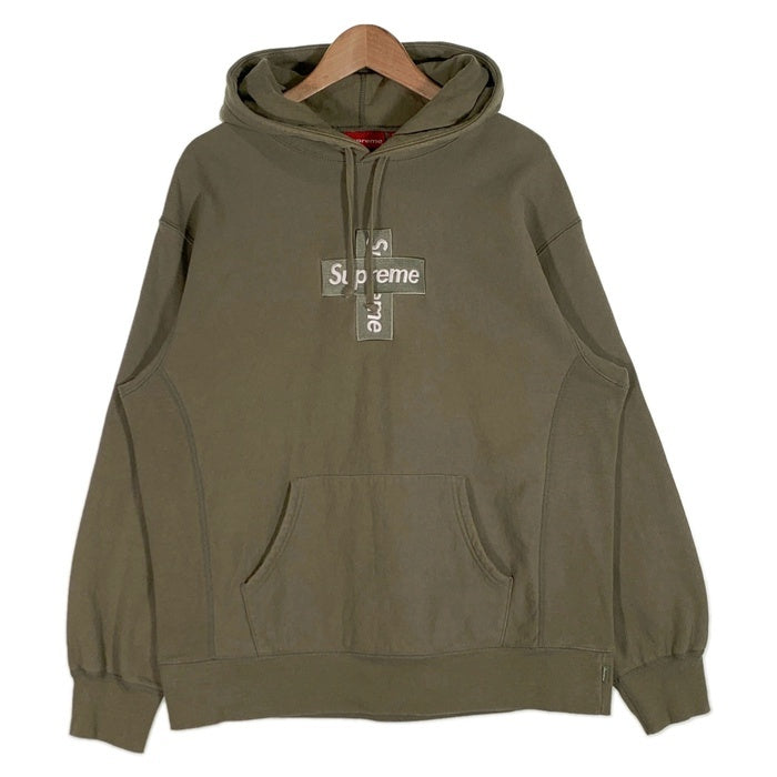SUPREME シュプリーム 20AW Cross Box Logo Hooded Sweatshirt クロス