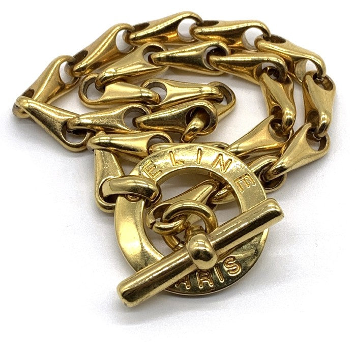 CELINE セリーヌ チェーンネックレス ゴールド ヴィンテージ Size 40cm