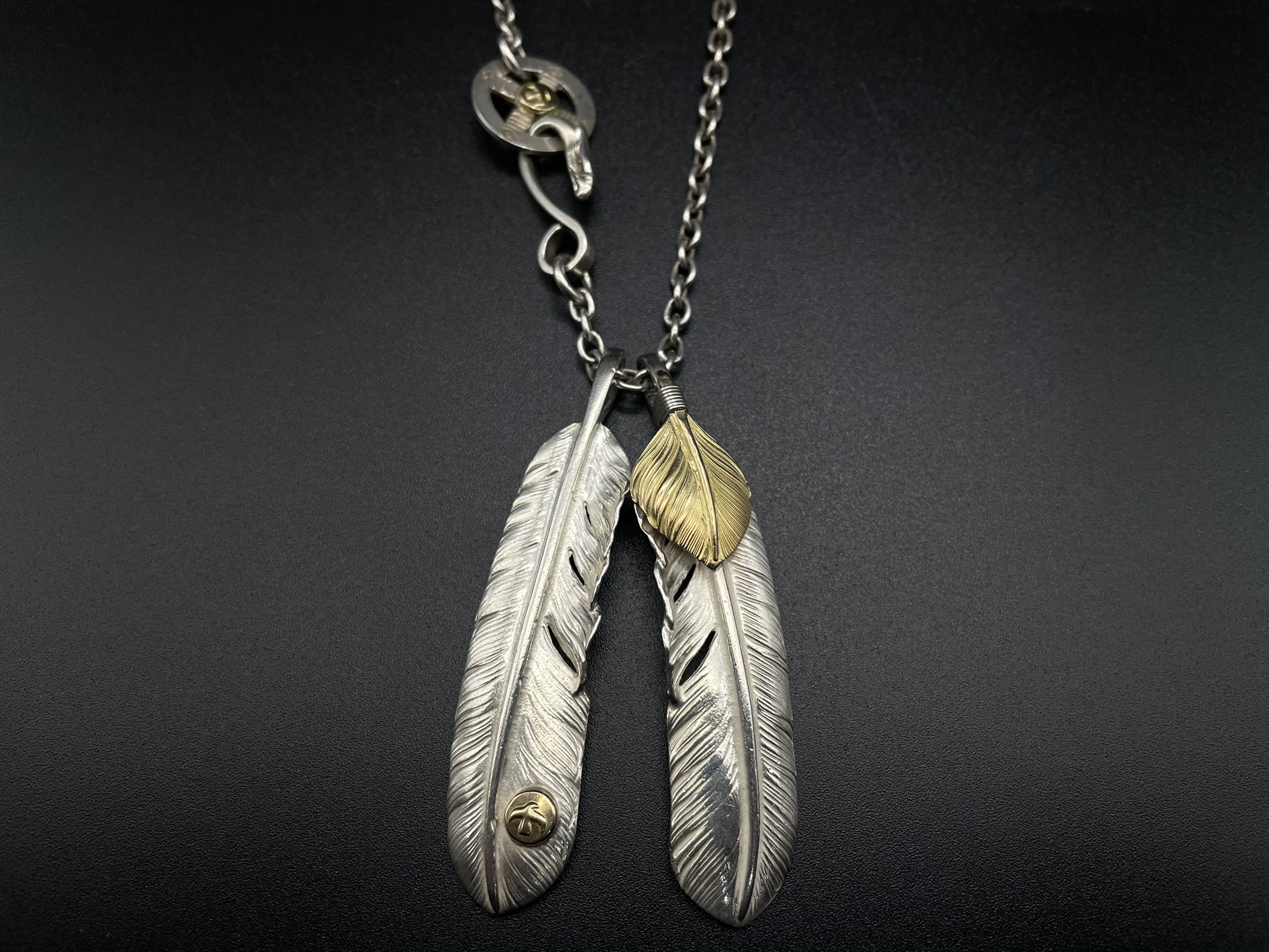 0511【メタル付き特大フェザーイボメタル】（心斎橋）