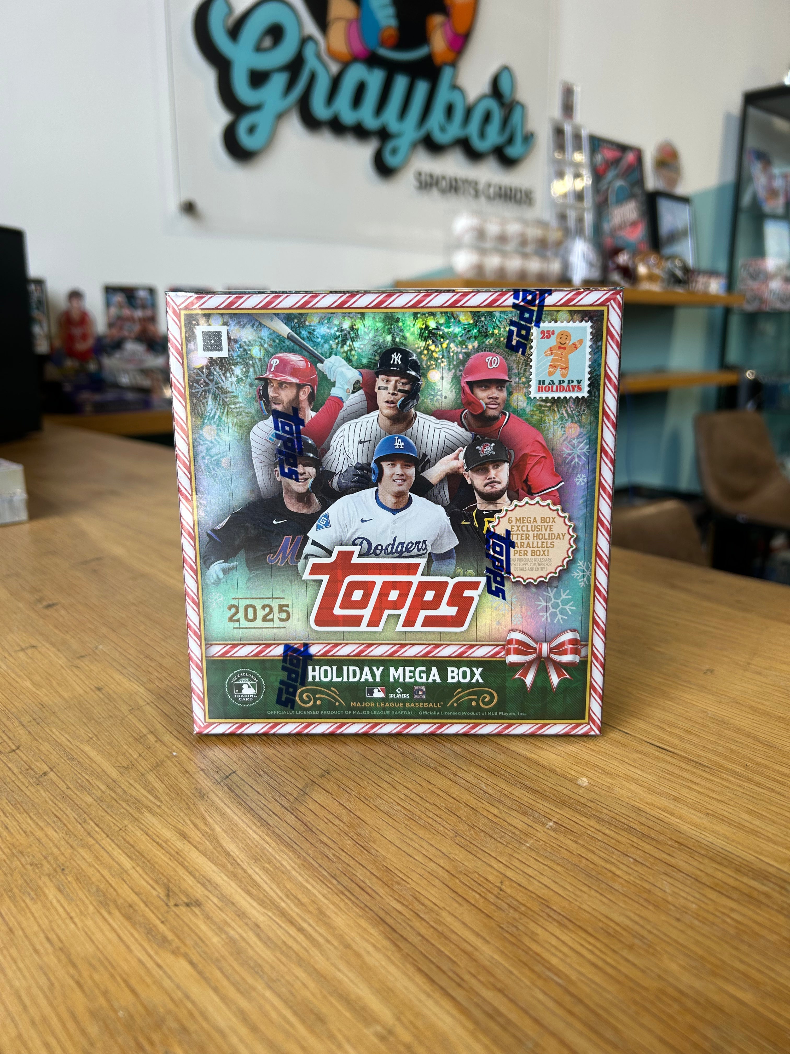 2025 Topps Holiday Baseball Mega Box – Graybo's Sports Cards