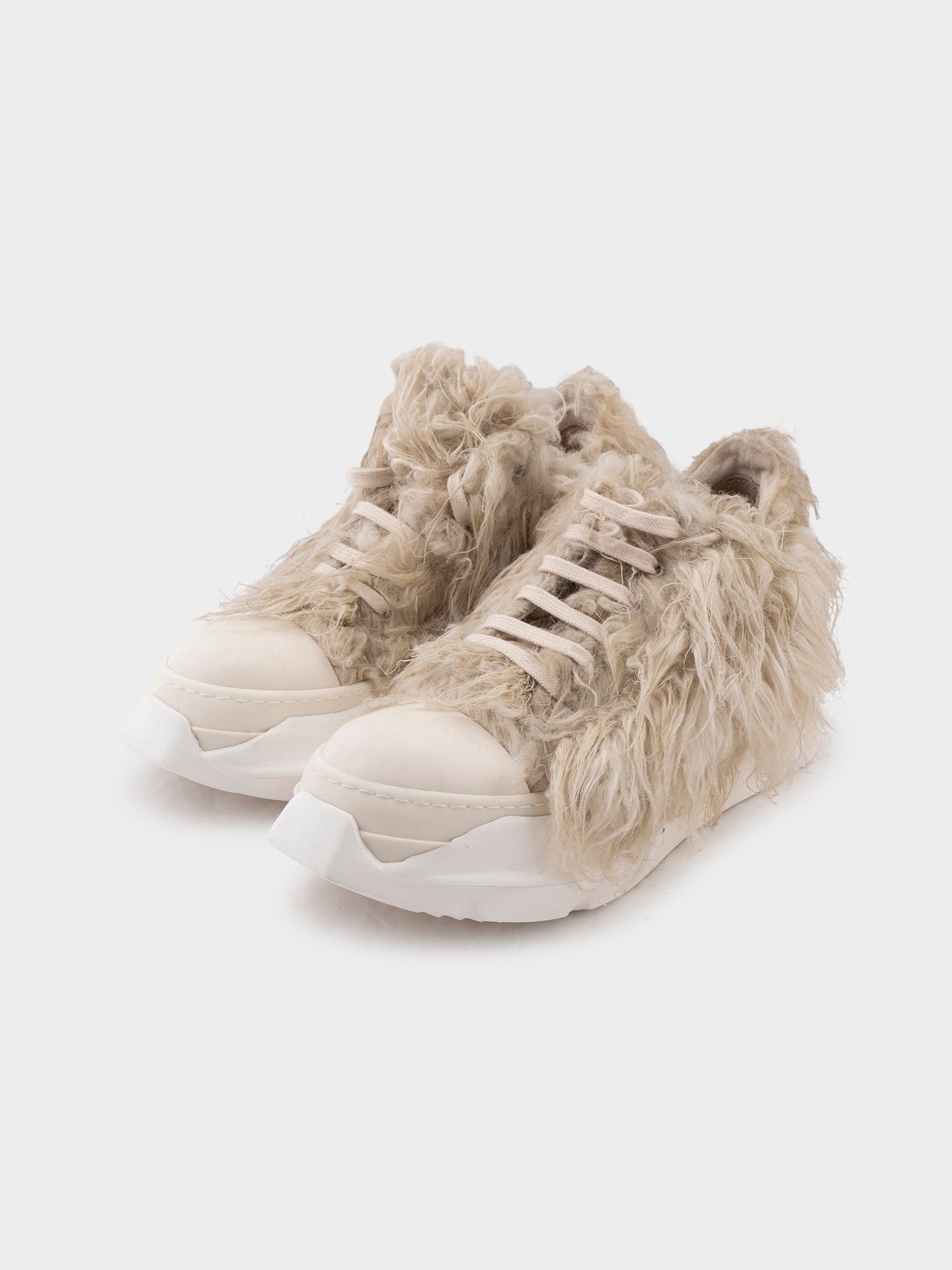 Buy Rick Owens Furry Abstract Ramones Online at Groupie